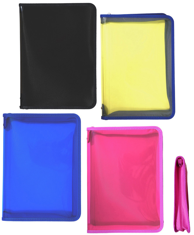 Папка на блискавці NORMA (5048N), поліпропілен, 500мкм, A4, 300 арк., прозора